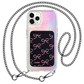 iPhone Magnetic Wallet Holo Case - Coquette Pink Bow