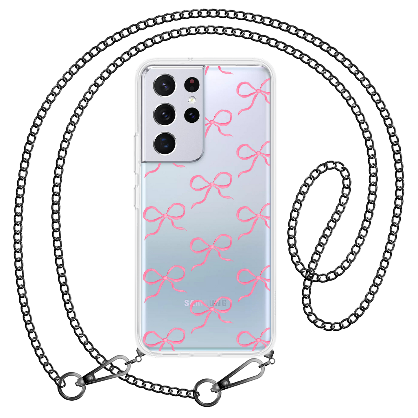 Android Rearguard Hybrid Case - Coquette Pink Bow