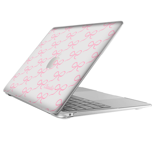 MacBook Snap Case - Coquette Pink Bow