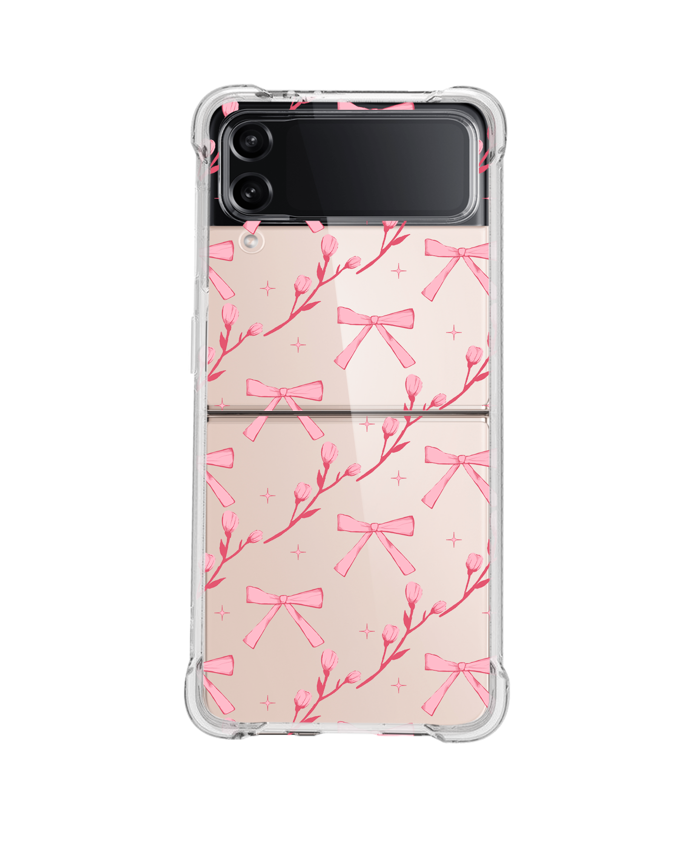 Android Flip / Fold Case - Coquette Floral