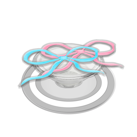Magnetic Grip - Coquette Overlap Bow