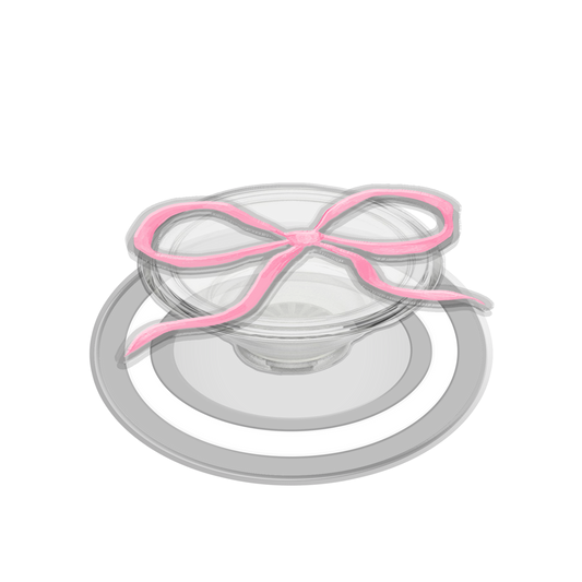 Magnetic Grip - Coquette Pink Bow