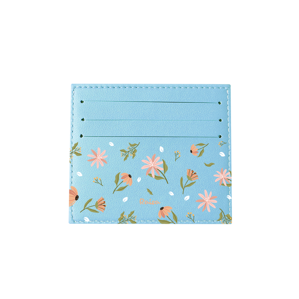 6 Slots Card Holder - Cosmos Flower