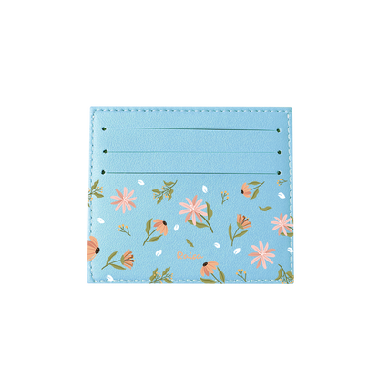 6 Slots Card Holder - Cosmos Flower