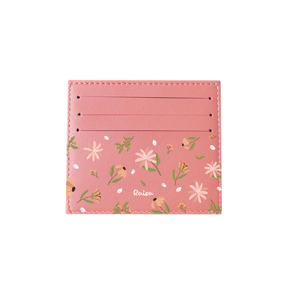 6 Slots Card Holder - Cosmos Flower