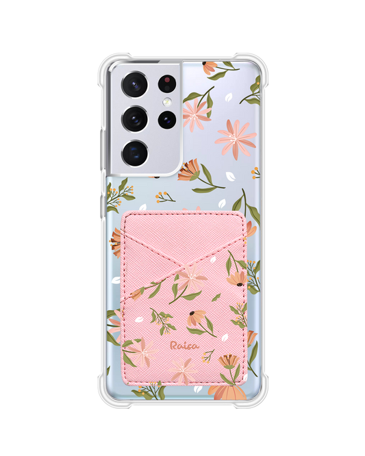 Android Phone Wallet Case - Cosmos Flower