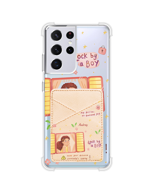 Android Phone Wallet Case - Crush Girl (Couple Case)