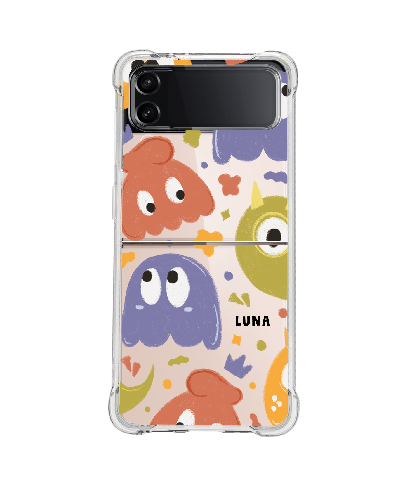 Android Flip / Fold Case - Cute Monster 1.0