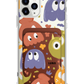 iPhone Magnetic Wallet Case - Cute Monster 1.0