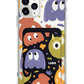 iPhone Magnetic Wallet Case - Cute Monster 1.0