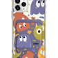 iPhone Magnetic Wallet Case - Cute Monster 1.0