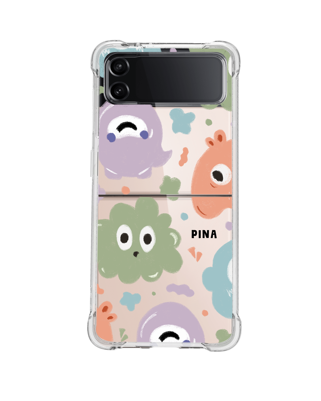 Android Flip / Fold Case - Cute Monster 2.0