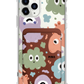 iPhone Magnetic Wallet Case - Cute Monster 2.0