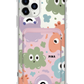 iPhone Magnetic Wallet Case - Cute Monster 2.0