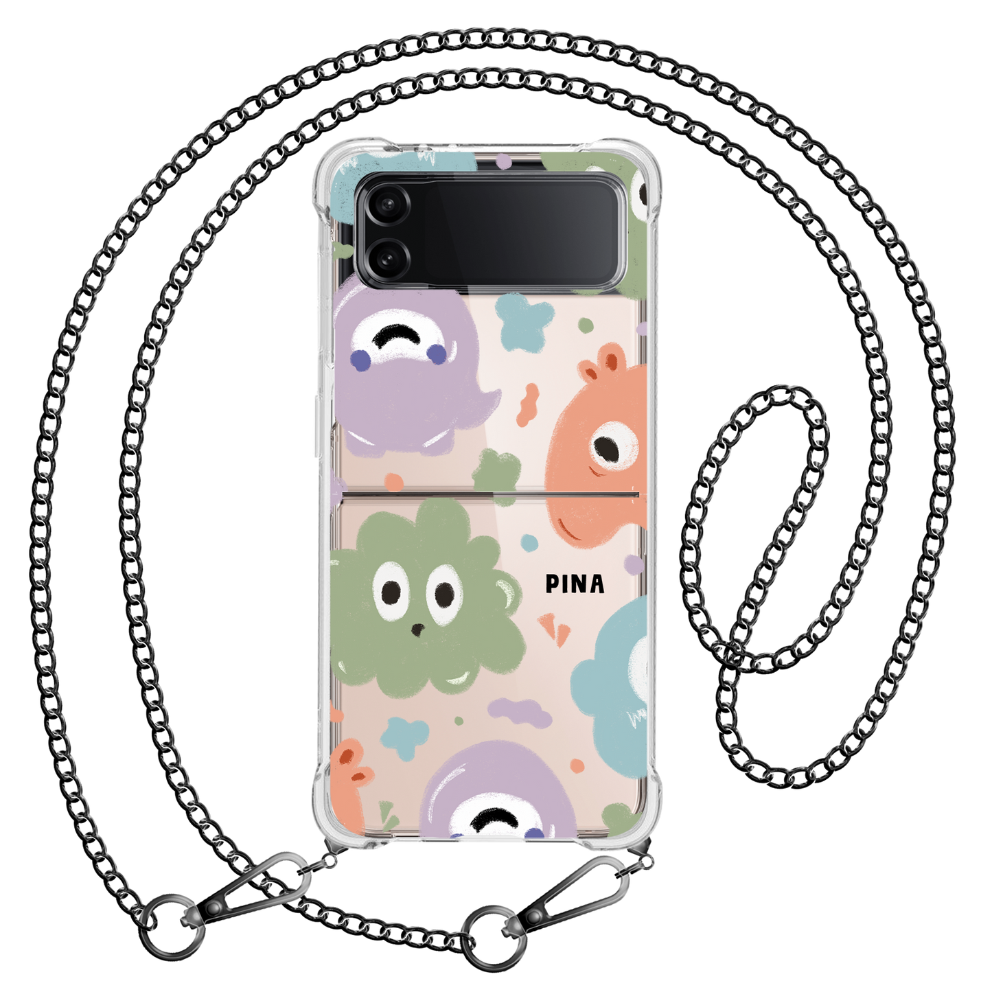 Android Flip / Fold Case - Cute Monster 2.0