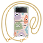 Android Flip / Fold Case - Cute Monster 2.0