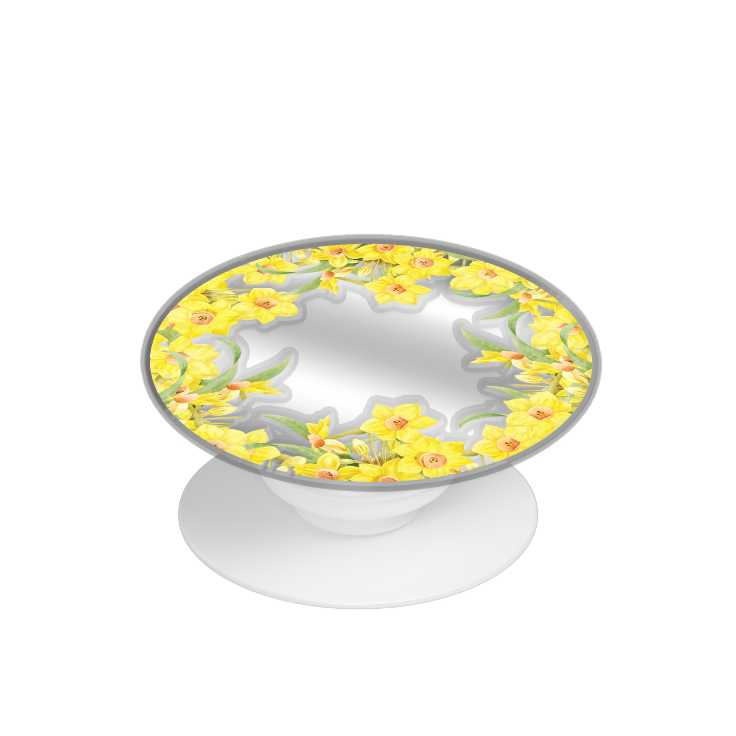 Pop Up Grip Mirror - Daffodil