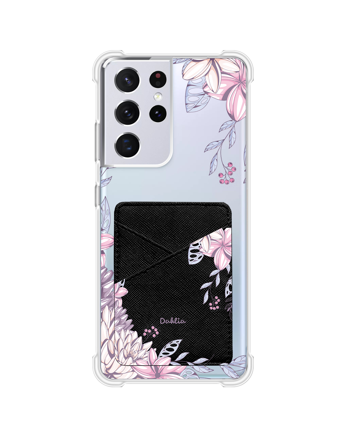 Android Phone Wallet Case - Dahlia