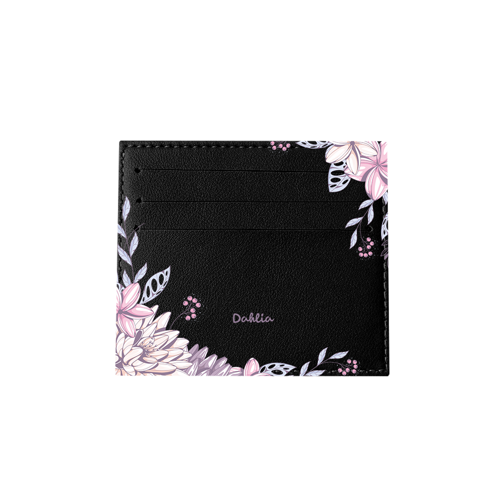 6 Slots Card Holder - Dahlia