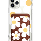 iPhone Magnetic Wallet Case - Daisy 1.0