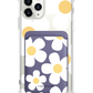 iPhone Magnetic Wallet Case - Daisy 1.0