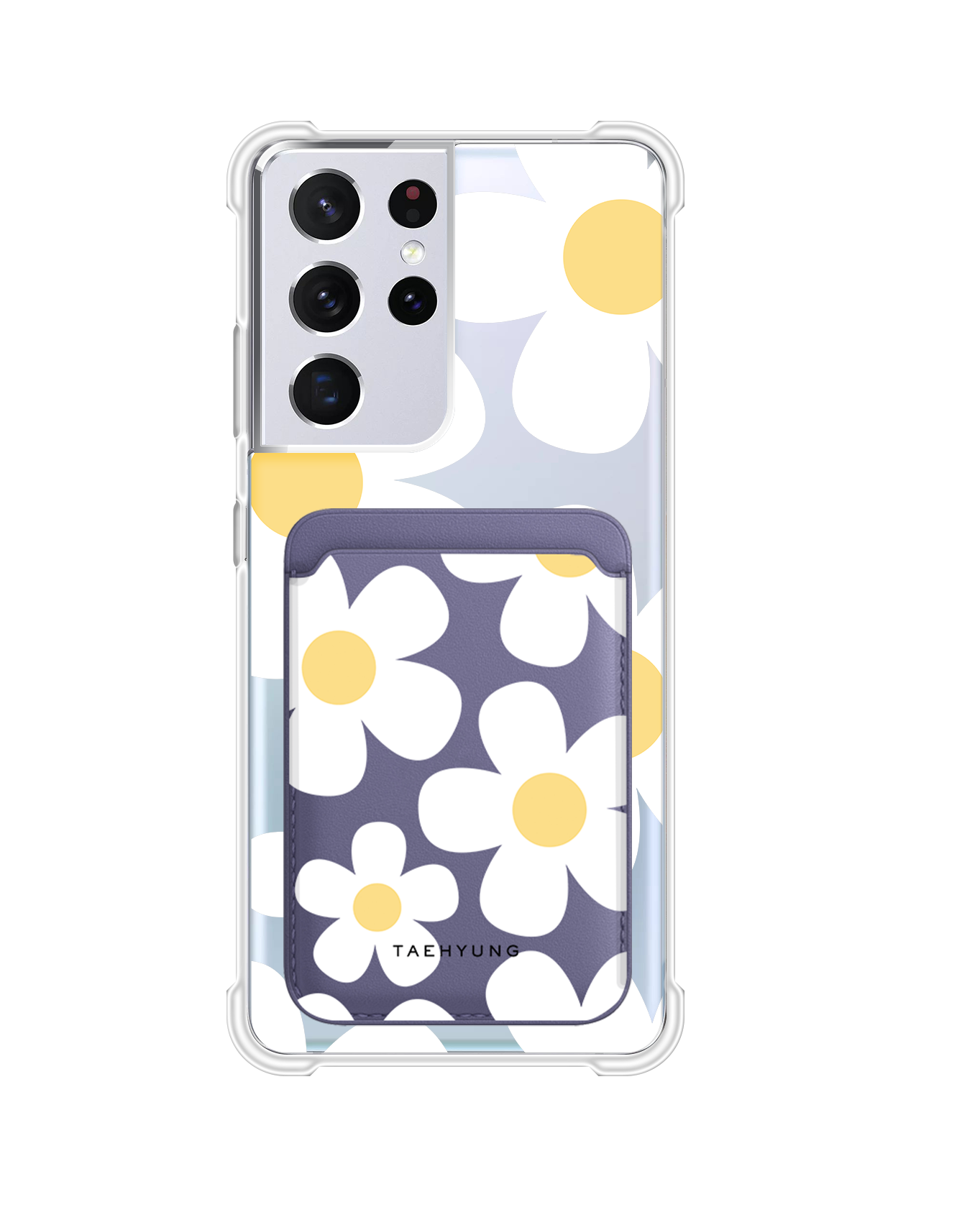 Android Magnetic Wallet Case - Daisy 1.0