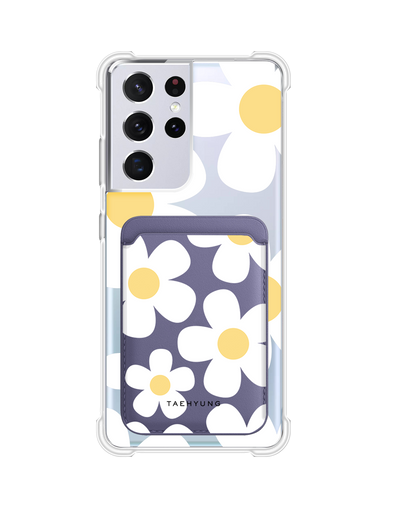 Android Magnetic Wallet Case - Daisy 1.0