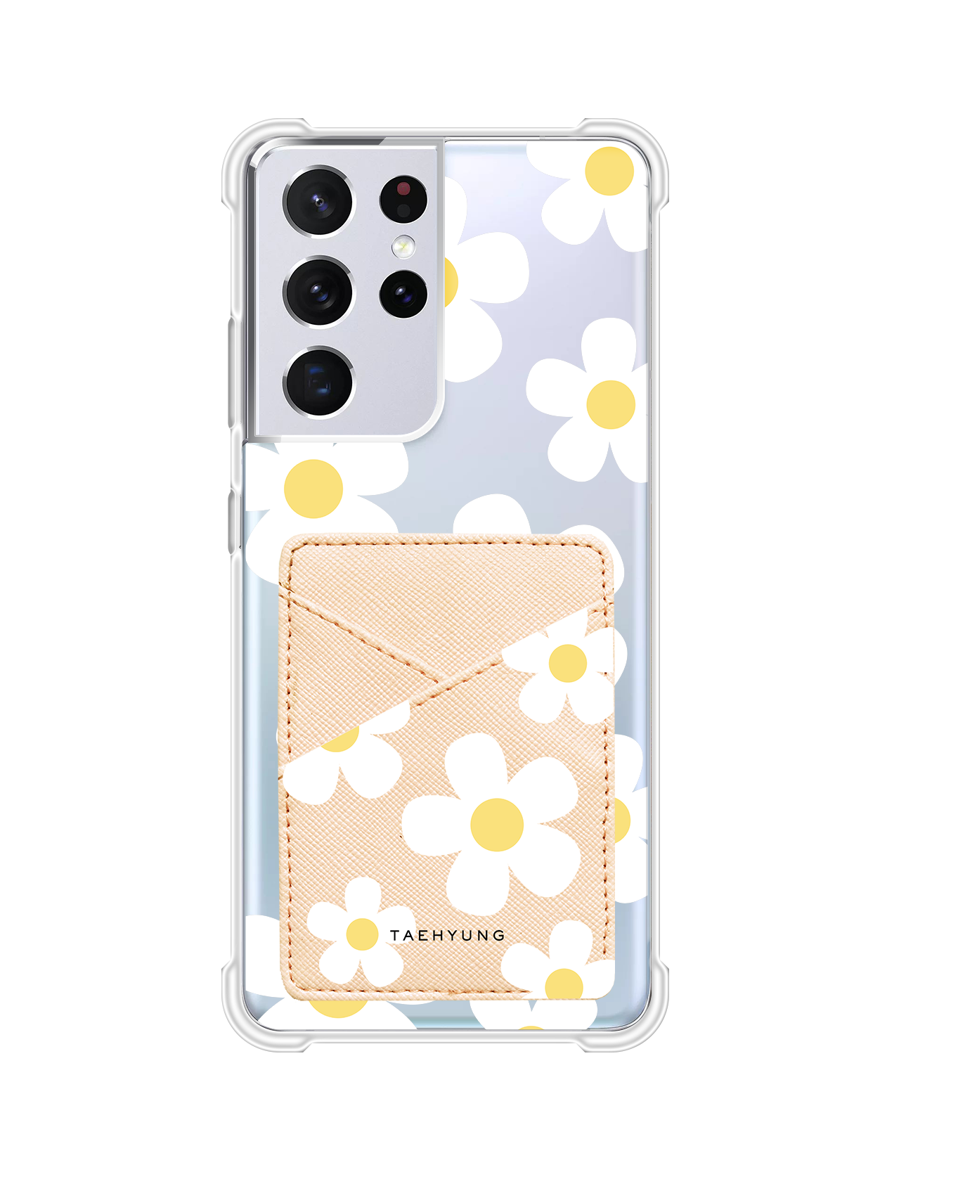 Android Phone Wallet Case - Daisy 2.0