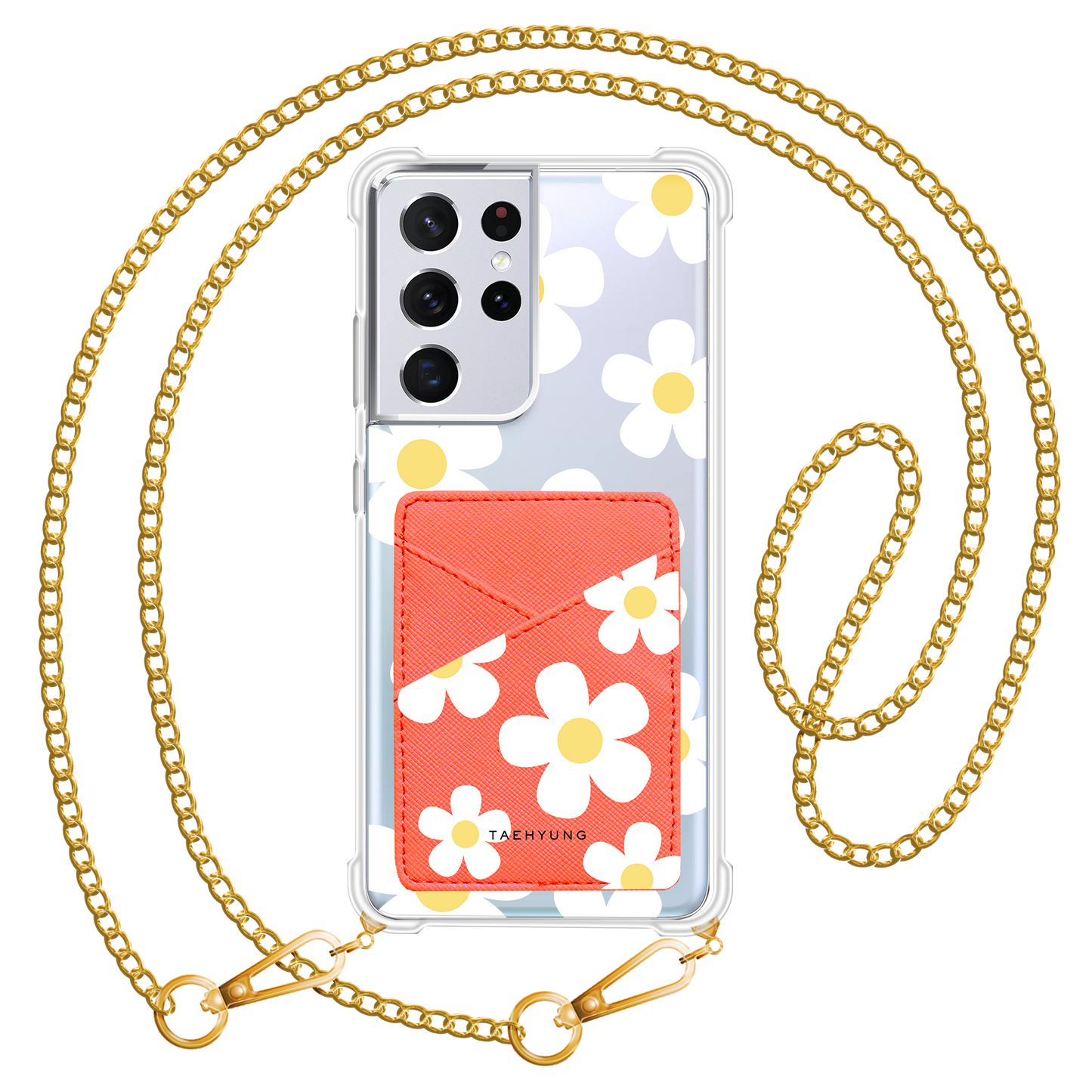 Android Phone Wallet Case - Daisy 2.0