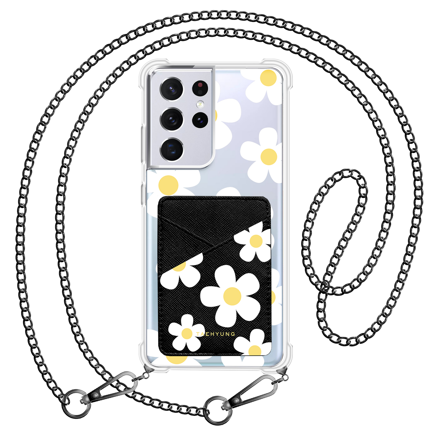 Android Phone Wallet Case - Daisy 2.0