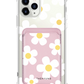 iPhone Magnetic Wallet Case - Daisy 2.0