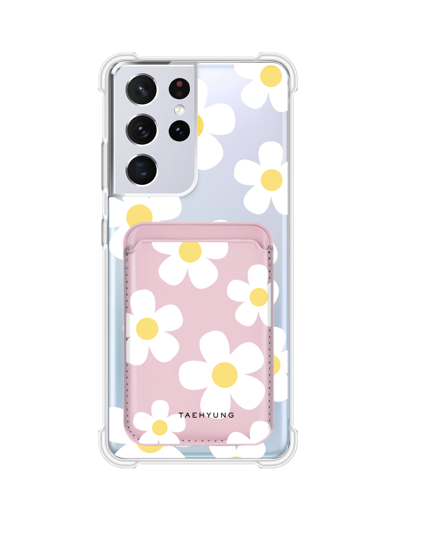 Android Magnetic Wallet Case - Daisy 2.0