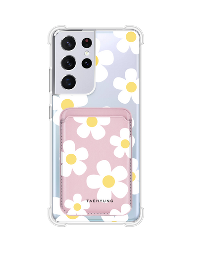 Android Magnetic Wallet Case - Daisy 2.0
