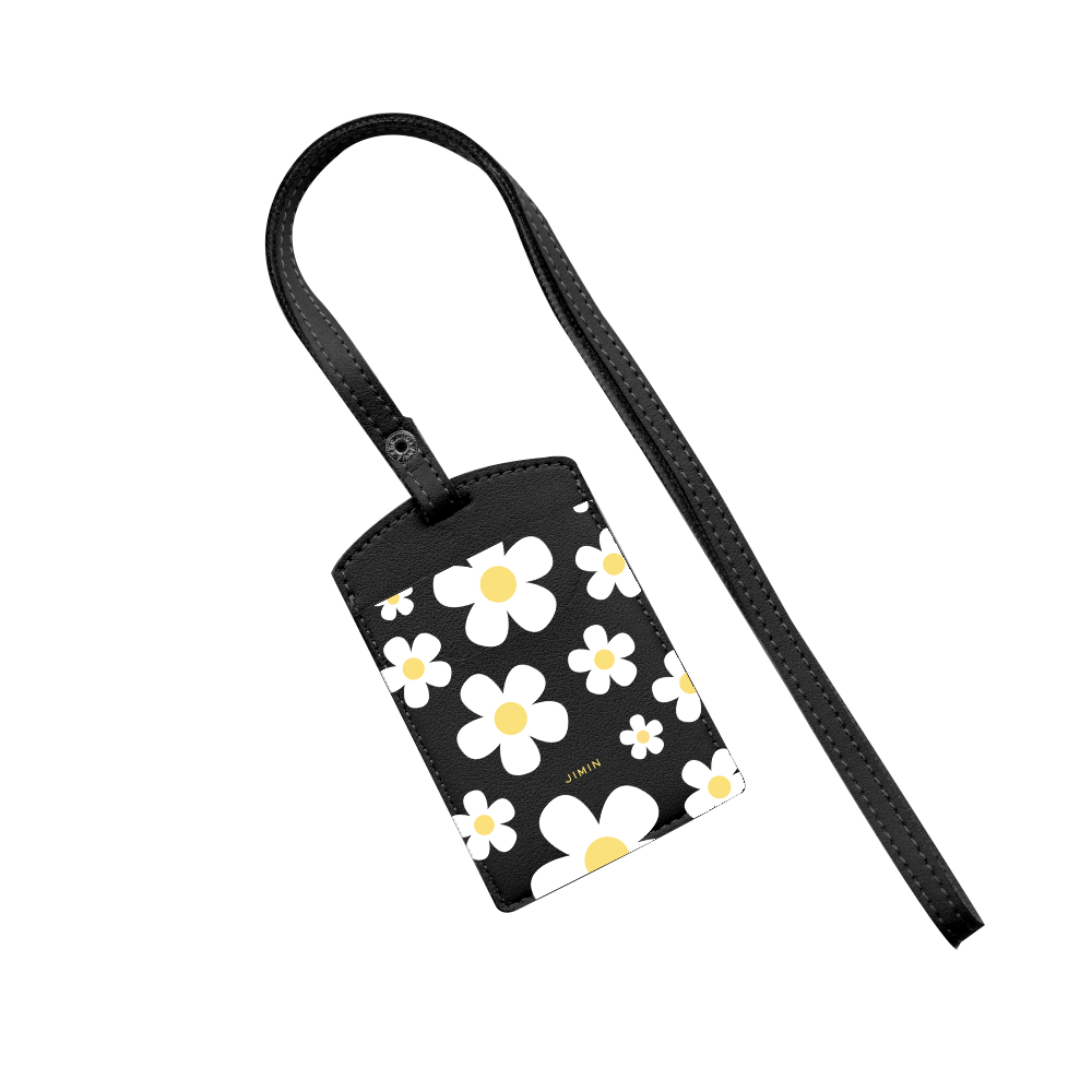 Vegan Leather Lanyard - Daisy 3.0