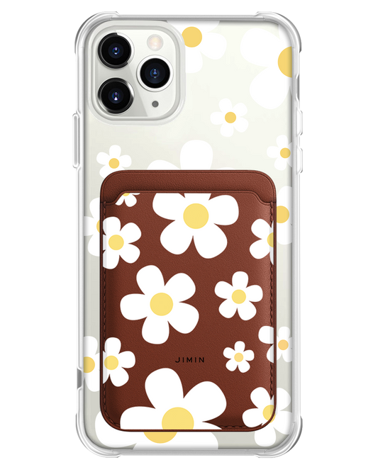iPhone Magnetic Wallet Case - Daisy 3.0