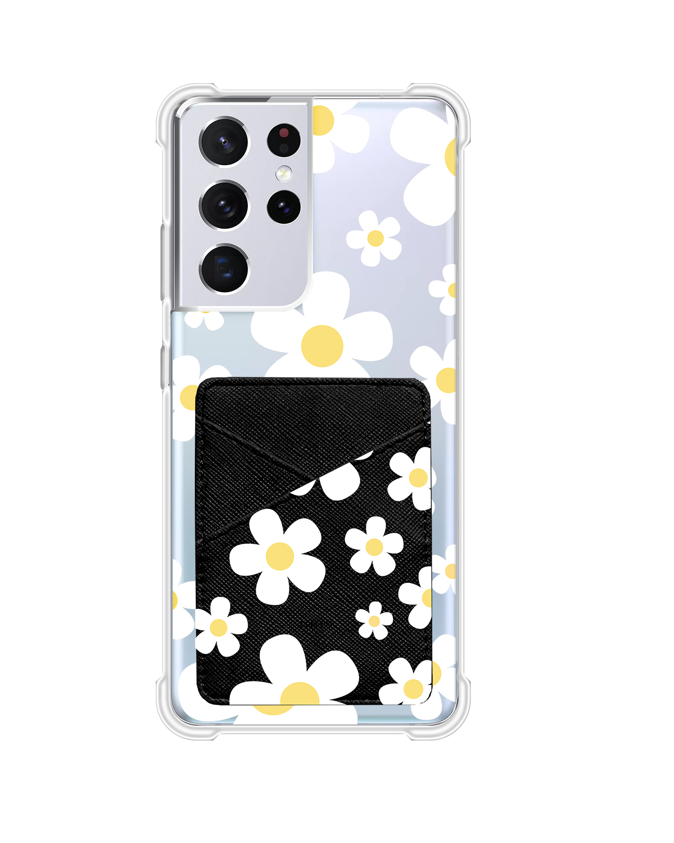 Android Phone Wallet Case - Daisy 3.0