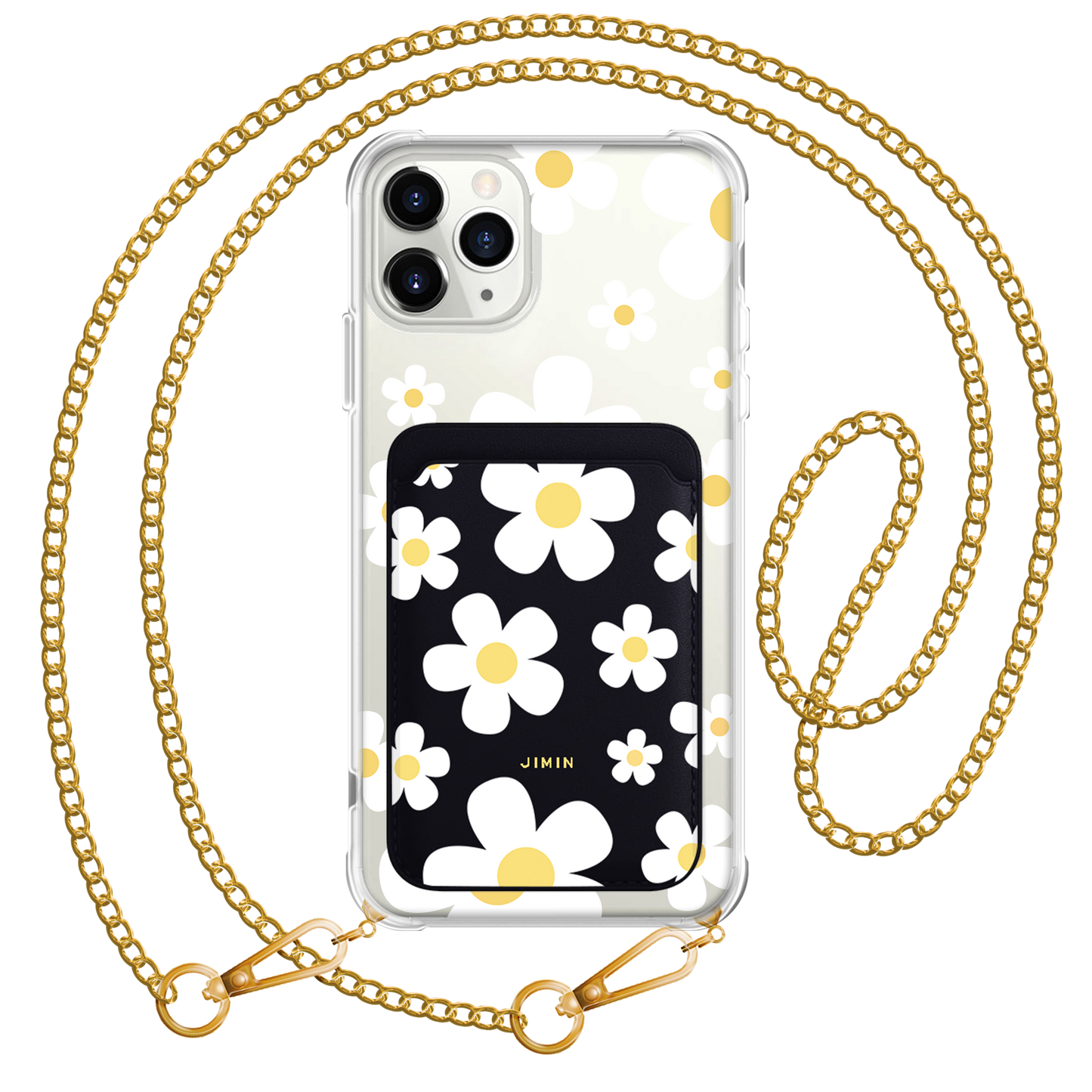 iPhone Magnetic Wallet Case - Daisy 3.0