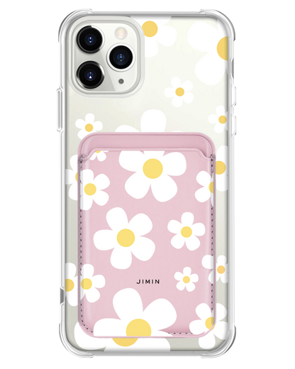iPhone Magnetic Wallet Case - Daisy 3.0