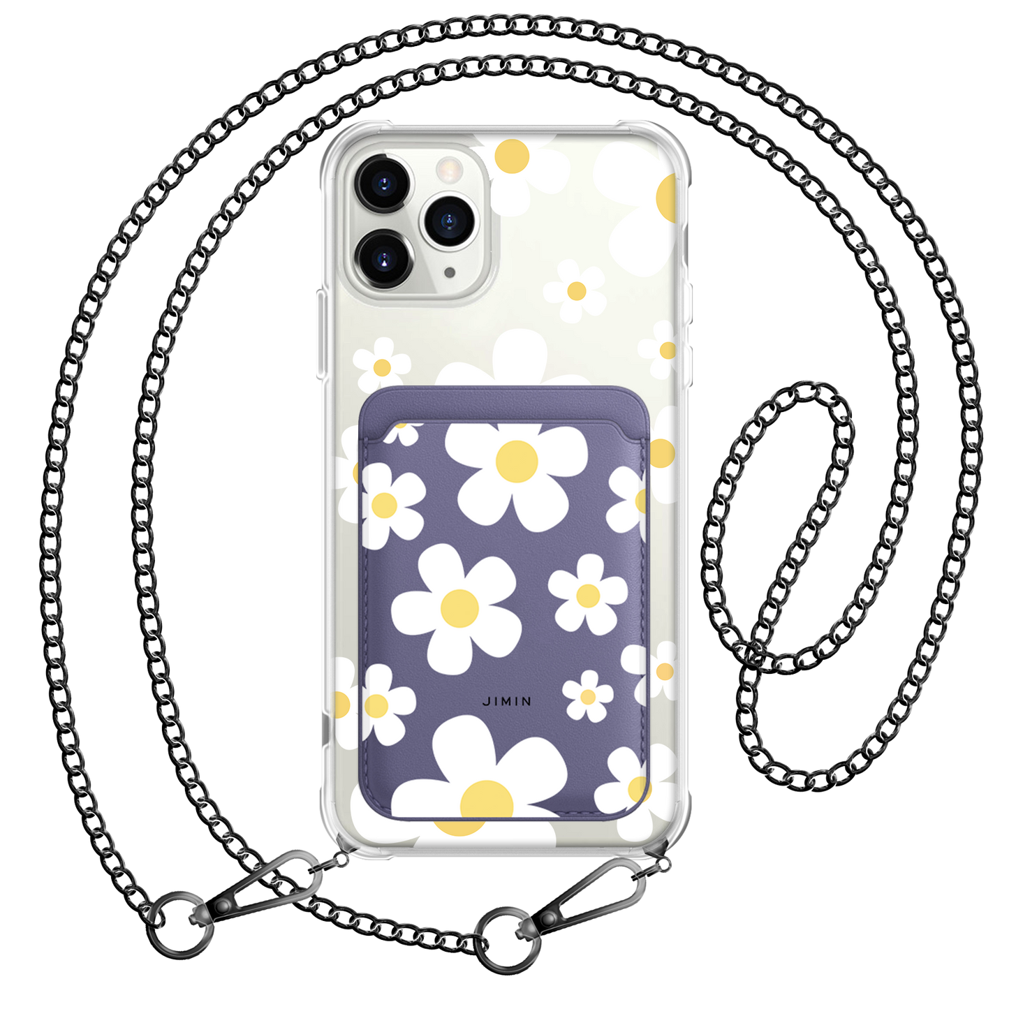 iPhone Magnetic Wallet Case - Daisy 3.0