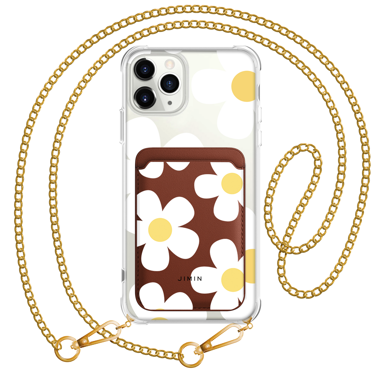iPhone Magnetic Wallet Case - Daisy 4.0