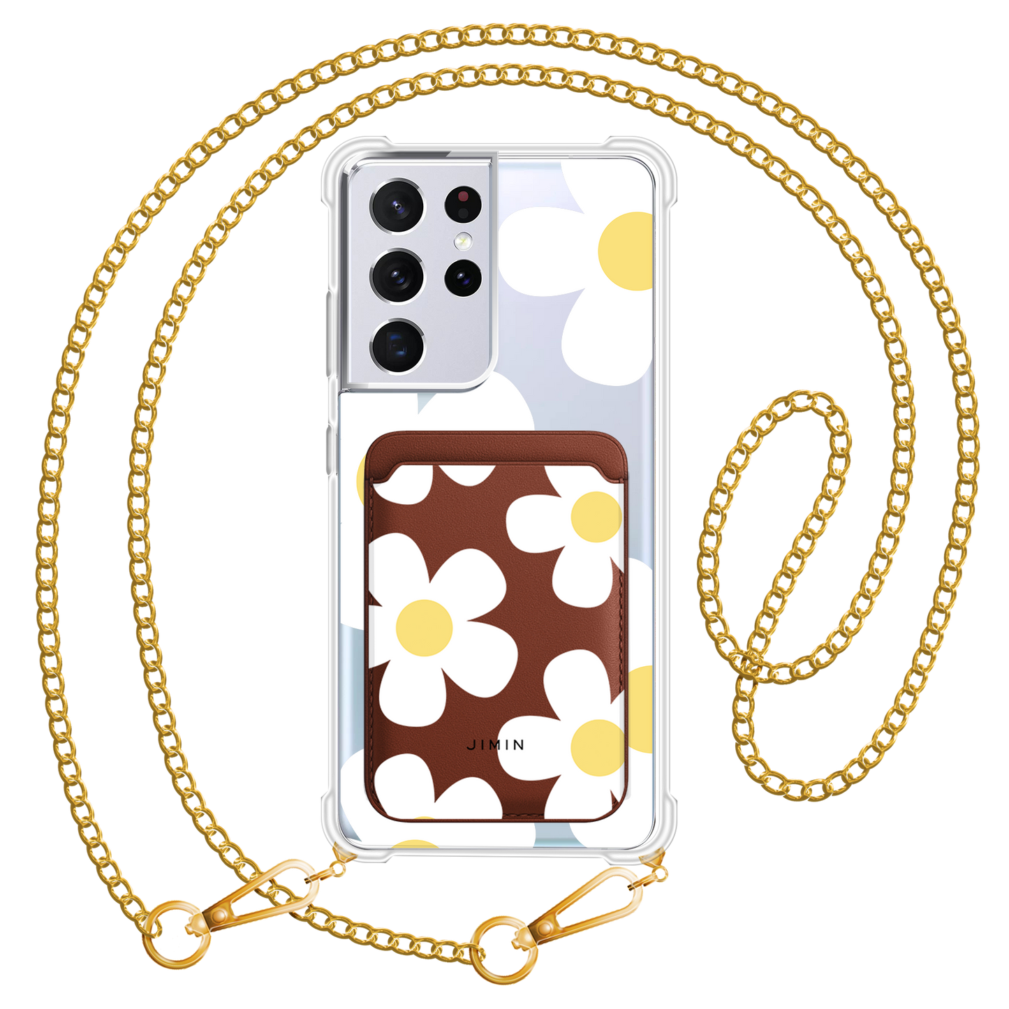 Android Magnetic Wallet Case - Daisy 4.0