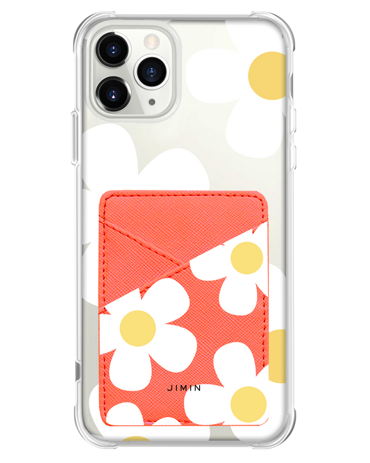 iPhone Phone Wallet Case - Daisy 4.0