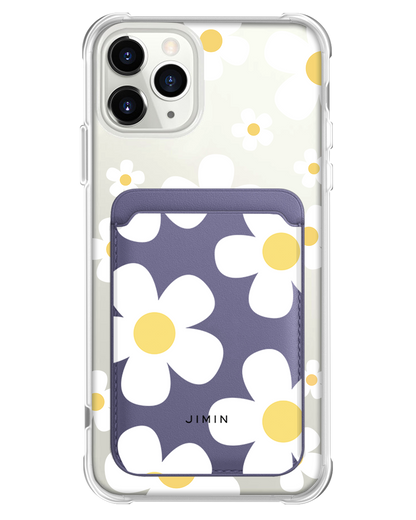 iPhone Magnetic Wallet Case - Daisy 4.0