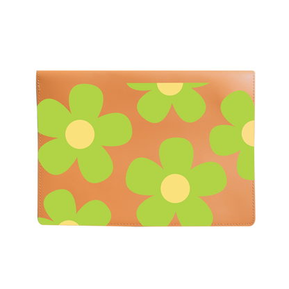 Vegan Leather Sleeve - Daisy Bloom