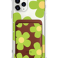 iPhone Magnetic Wallet Case - Daisy Bloom