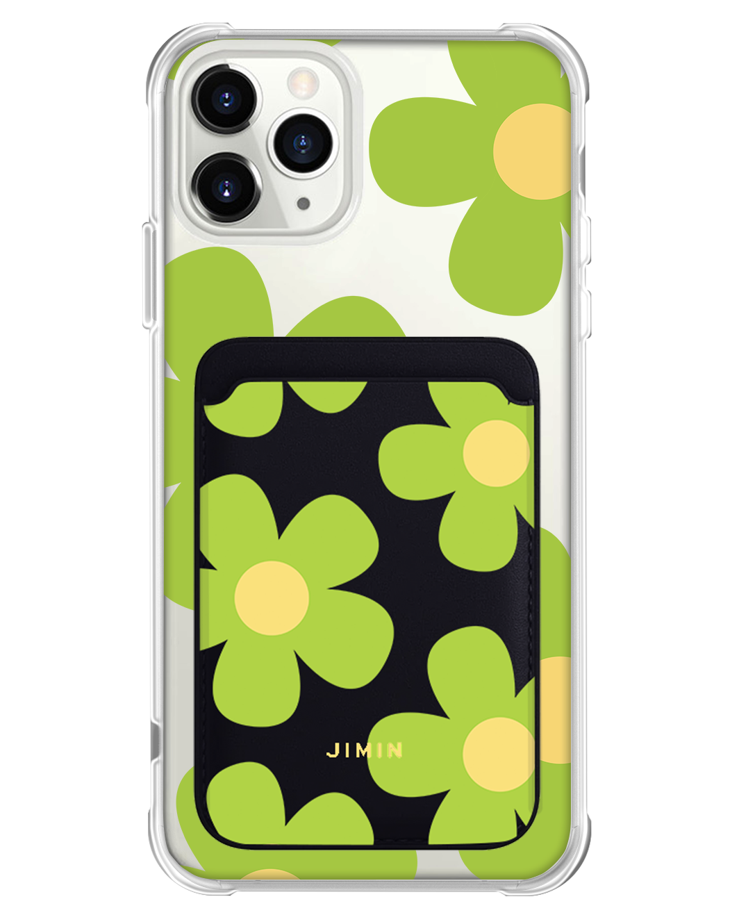 iPhone Magnetic Wallet Case - Daisy Bloom