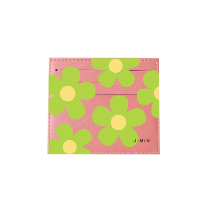 6 Slots Card Holder - Daisy Bloom