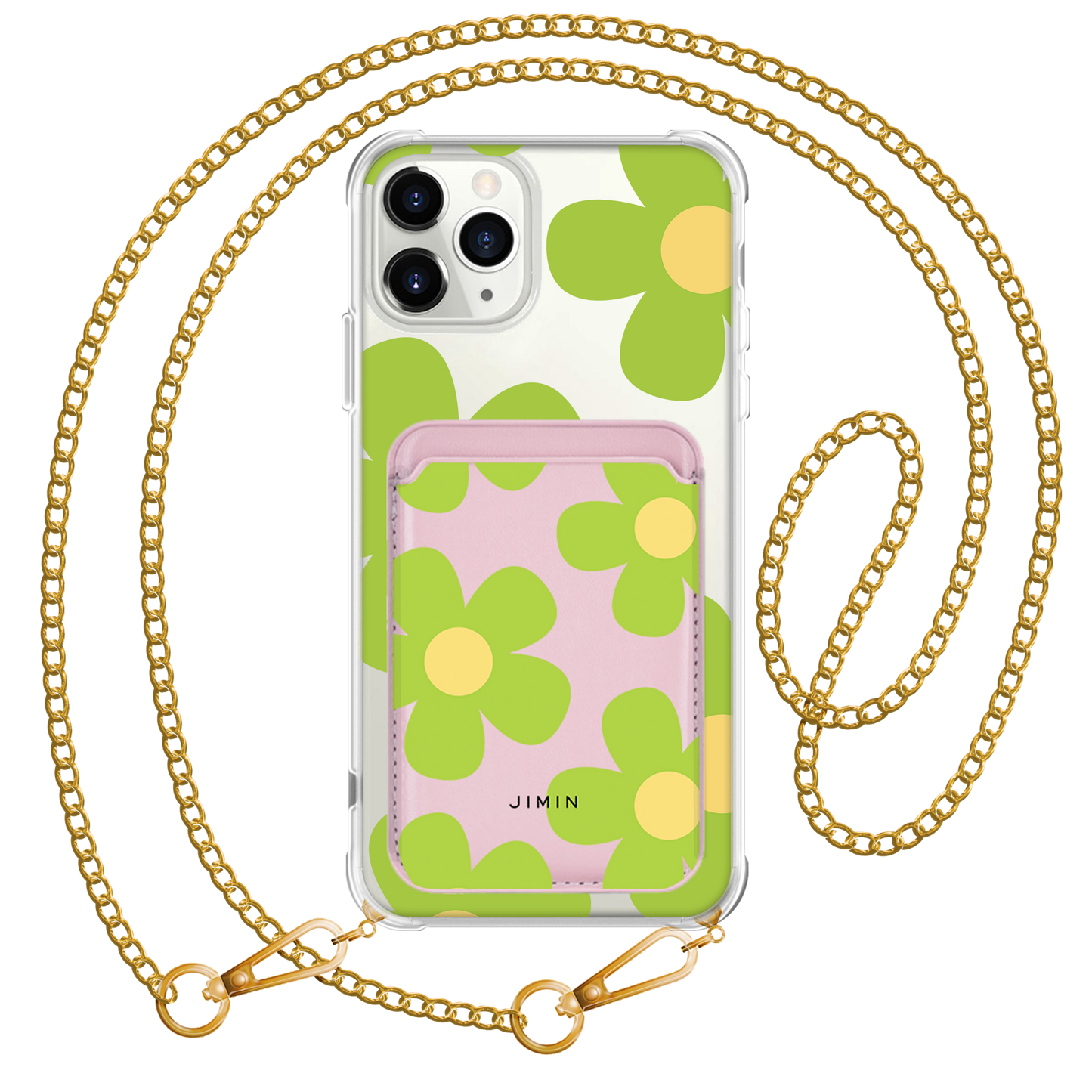 iPhone Magnetic Wallet Case - Daisy Bloom