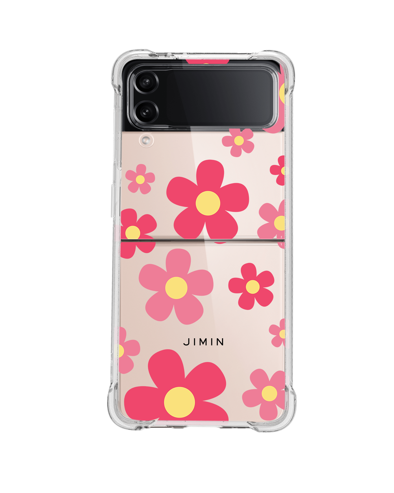 Android Flip / Fold Case - Daisy Blush