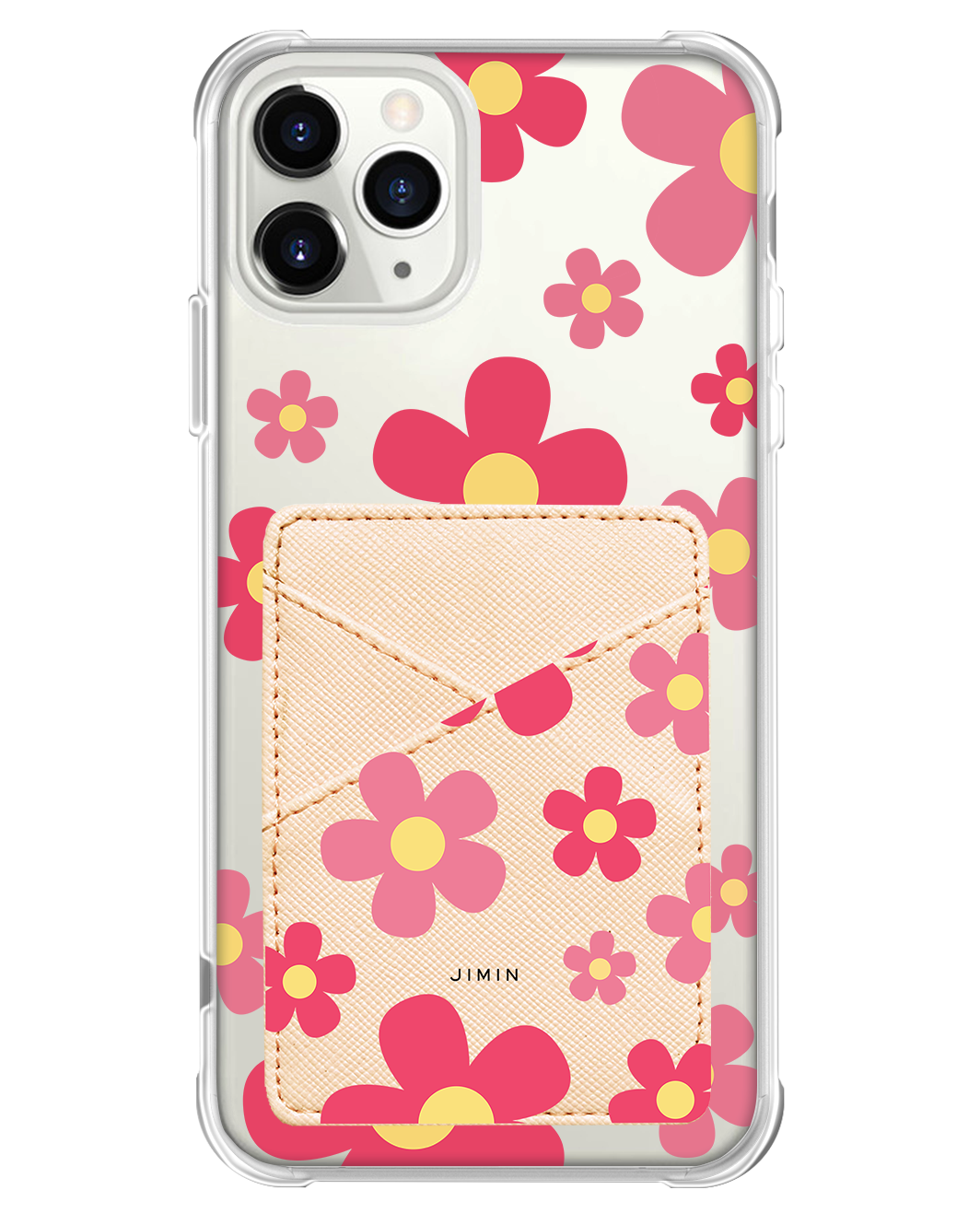 iPhone Phone Wallet Case - Daisy Blush